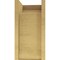Ekena Millwork 12"W x 12"D x 24"H Wide Sheridan Rough Cedar Woodgrain TimberThane Corbel, Primed Tan CORUR12X12X24SHERCPR - alternate 6
